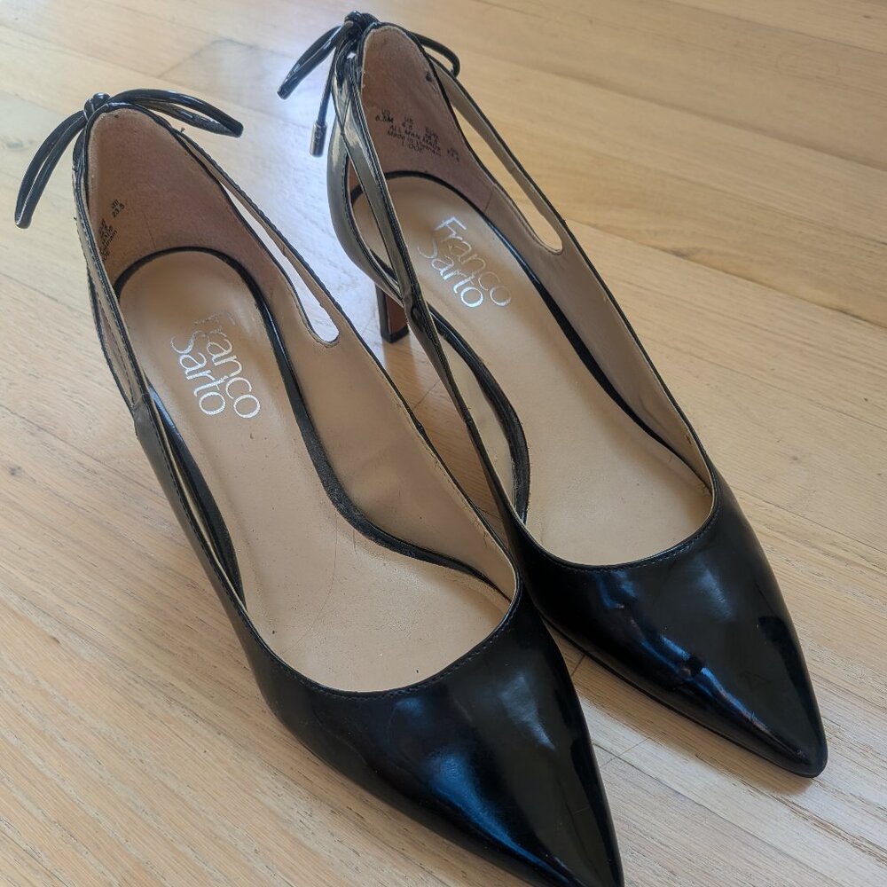 Franco Sarto Heels - classic black elegance! Size 6.5 - 2.25" heel